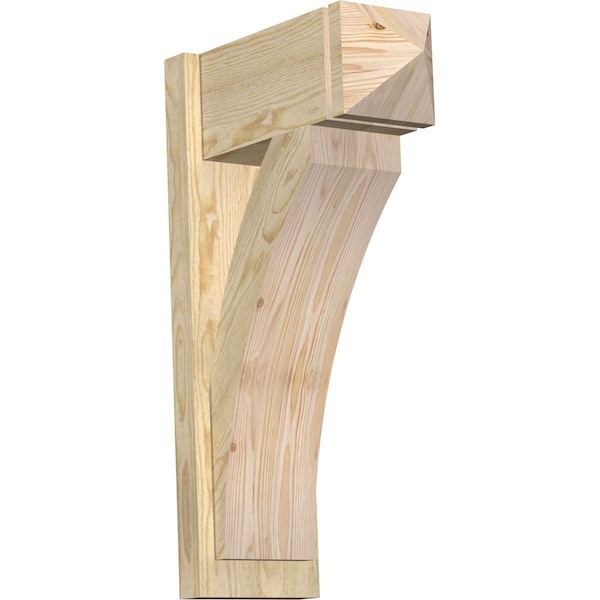 Ekena Millwork Thorton Arts & Crafts Rough Sawn Outlooker, Douglas Fir, 8"W x 18"D x 30"H OUT08X18X30THR03RDF - main
